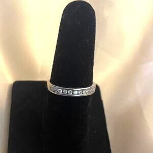 Vintage 925 Sterling Silver FAS THAI CZ Ring